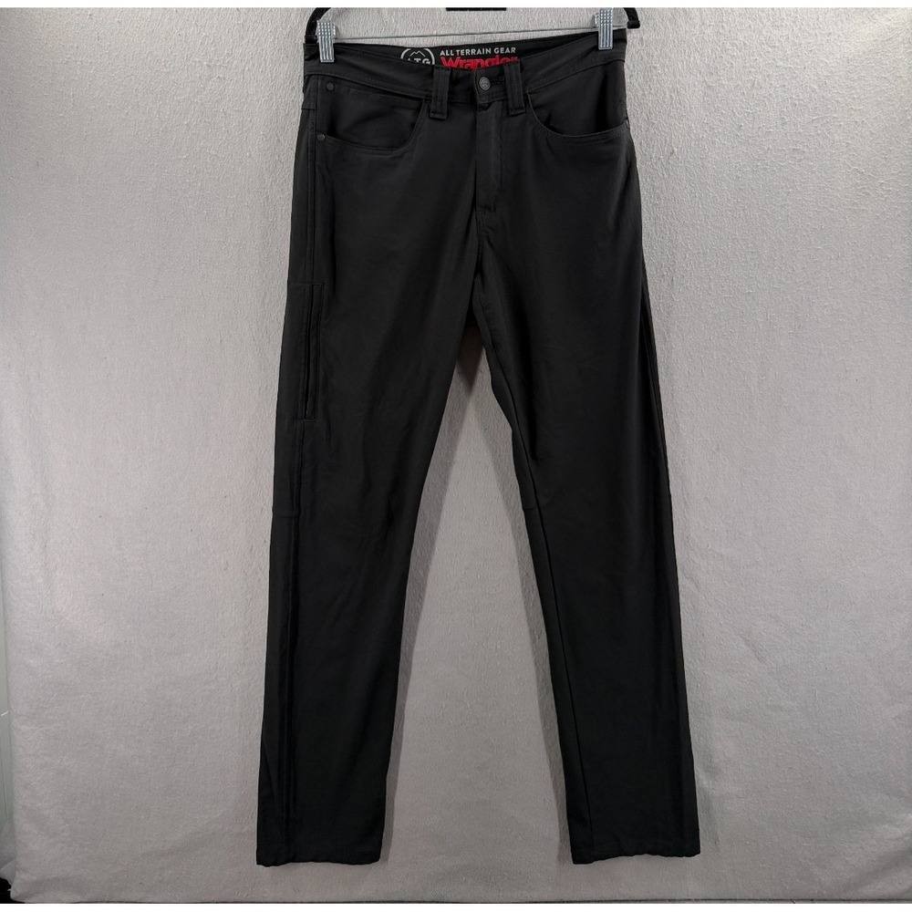 ATG by Wrangler Pants Mens 30x32 Black FWDS Performance All Terrain Gear UPF 50